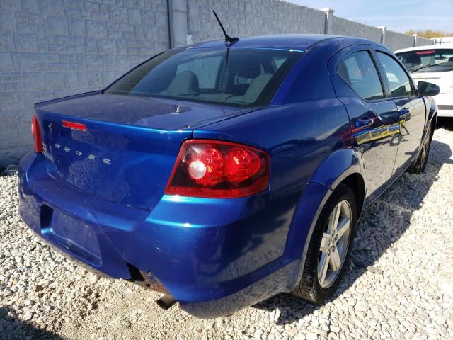 Photo 4 from auction – 2013 DODGE AVENGER SE with VIN 1C3CDZAB1DN644710