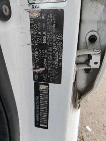 Photo 10 from auction – 2013 KIA FORTE SX with VIN KNAFW4A34D5724790