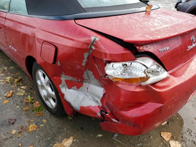 Photo 9 from auction – 2002 TOYOTA CAMRY SOLA with VIN 2T1FF28PX2C601320
