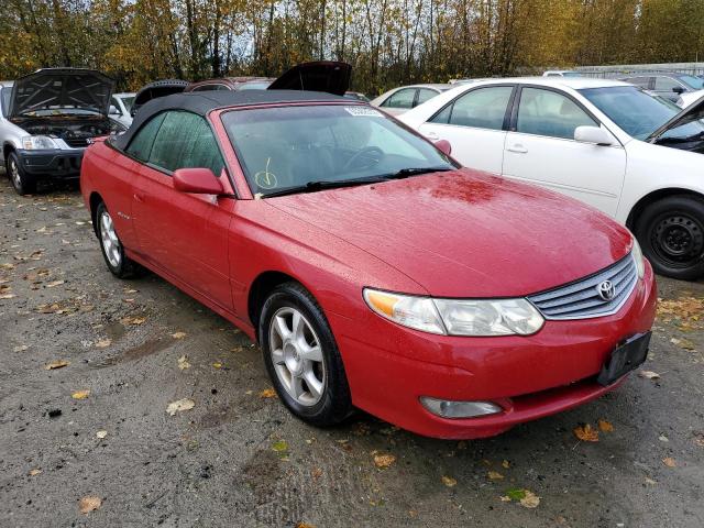 TOYOTA CAMRY SOLA 2002 with VIN 2T1FF28PX2C601320 - Photo from auction