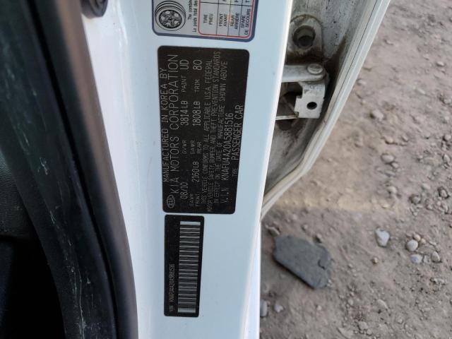 Photo 10 from auction – 2010 KIA FORTE EX with VIN KNAFU4A20A5881516