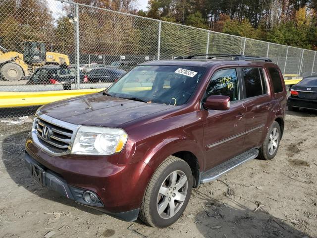 Photo 2 from auction – 2012 HONDA PILOT TOUR with VIN 5FNYF4H96CB019864