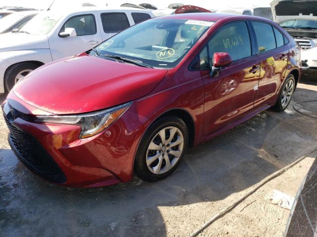 Photo 2 from auction – 2022 TOYOTA COROLLA LE with VIN JTDEPMAE8NJ209703