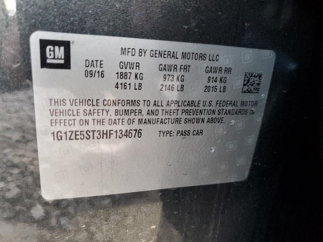 Photo 10 from auction – 2017 CHEVROLET MALIBU LT with VIN 1G1ZE5ST3HF134676