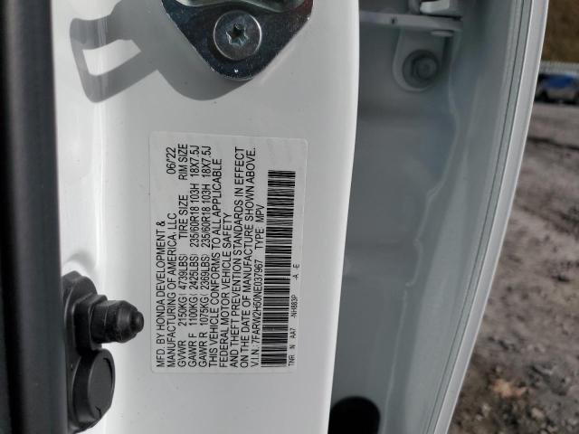 Photo 10 from auction – 2022 HONDA CR-V EX with VIN 7FARW2H50NE037967