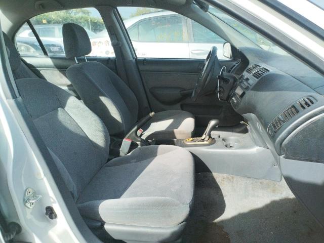 Photo 5 from auction – 2001 HONDA CIVIC LX with VIN 2HGES16531H537839