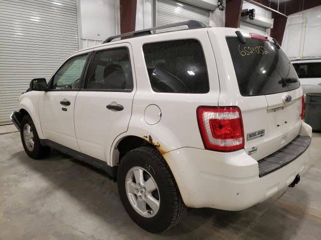 Photo 3 from auction – 2010 FORD ESCAPE XLT with VIN 1FMCU0DG1AKB43436