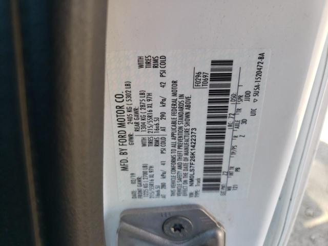 Photo 10 from auction – 2019 FORD TRANSIT CO with VIN NM0LS7F26K1422373