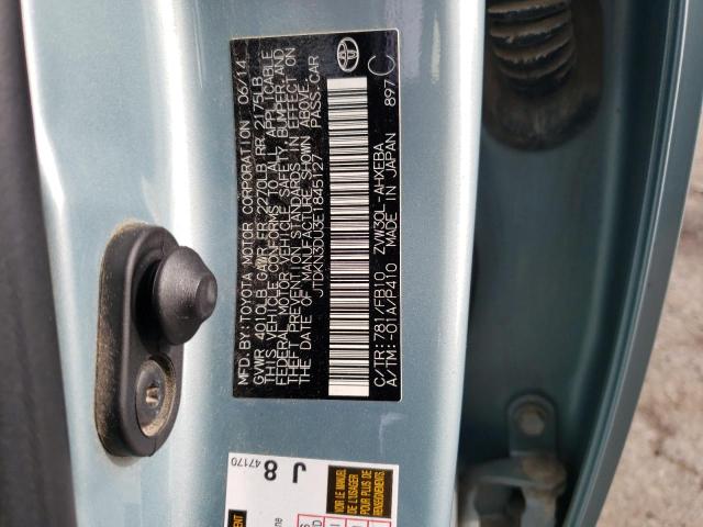 Photo 10 from auction – 2014 TOYOTA PRIUS with VIN JTDKN3DU3E1845127