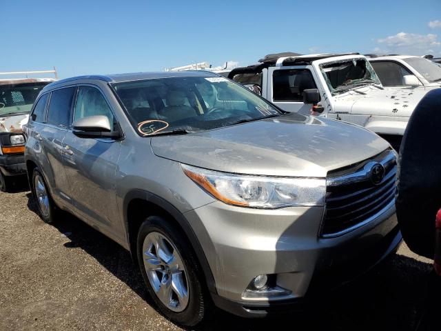 TOYOTA HIGHLANDER 2016 with VIN 5TDDKRFH3GS322071 - Photo from auction