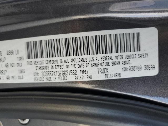 Photo 10 from auction – 2015 RAM 1500 ST with VIN 3C6RR7KT5FG631562