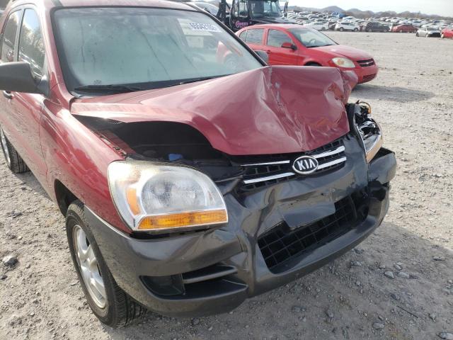 Photo 9 from auction – 2007 KIA SPORTAGE L with VIN KNDJF724377428366