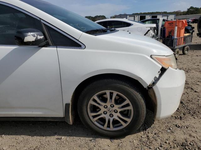 Photo 9 from auction – 2012 HONDA ODYSSEY EX with VIN 5FNRL5H65CB016155
