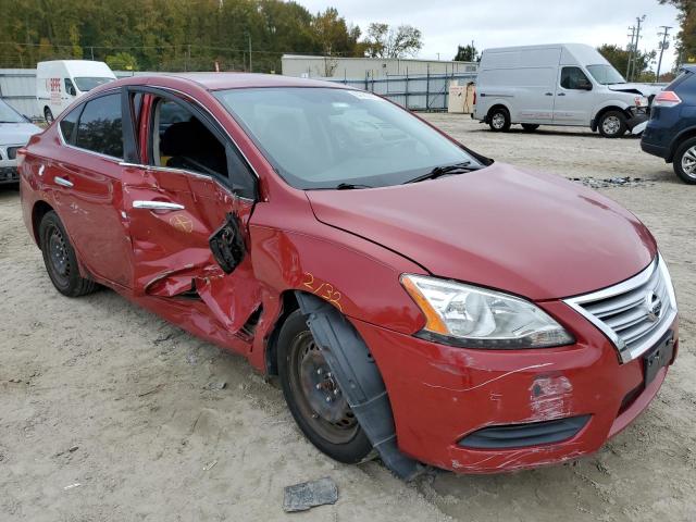 NISSAN SENTRA S 2013 with VIN 3N1AB7AP3DL720424 - Photo from auction