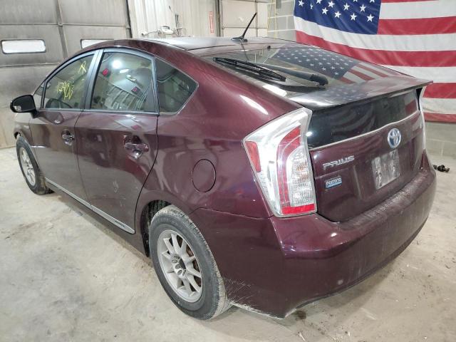 Photo 3 from auction – 2013 TOYOTA PRIUS with VIN JTDKN3DU4D5588518