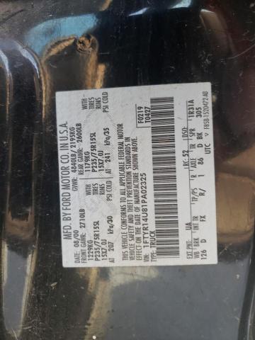 Photo 10 from auction – 2001 FORD RANGER SUP with VIN 1FTYR14U81PA02325