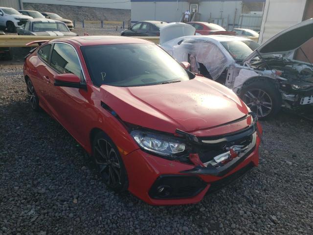 HONDA CIVIC SI 2018 with VIN 2HGFC3A57JH752807 - Photo from auction
