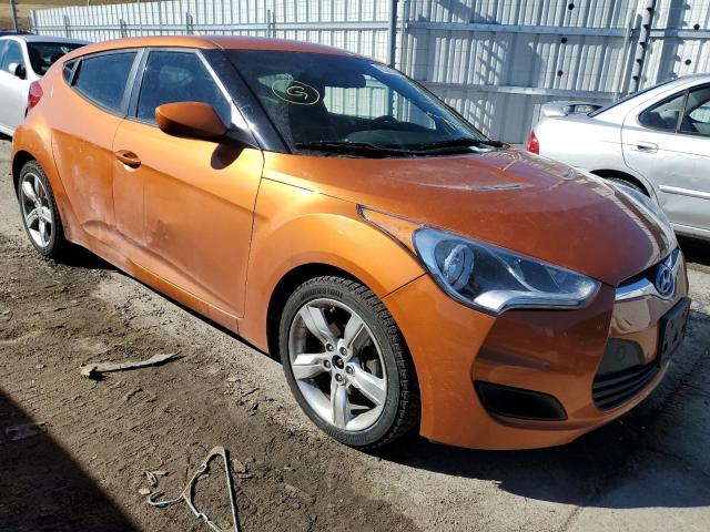 HYUNDAI VELOSTER 2015 with VIN KMHTC6AD2FU229611 - Photo from auction