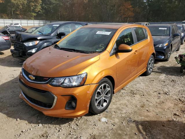 Photo 2 from auction – 2017 CHEVROLET SONIC LT with VIN 1G1JD6SB4H4156792
