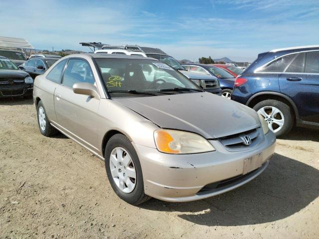 HONDA CIVIC EX 2002 with VIN 1HGEM21992L008734 - Photo from auction