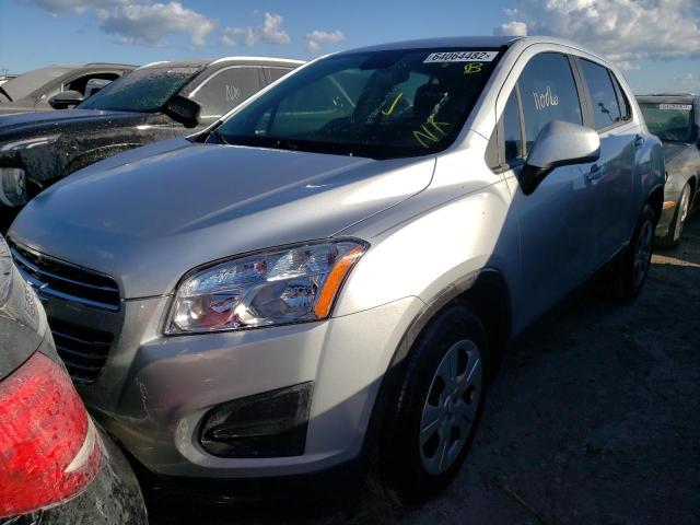 Photo 2 from auction – 2016 CHEVROLET TRAX LS with VIN KL7CJKSB5GB609858
