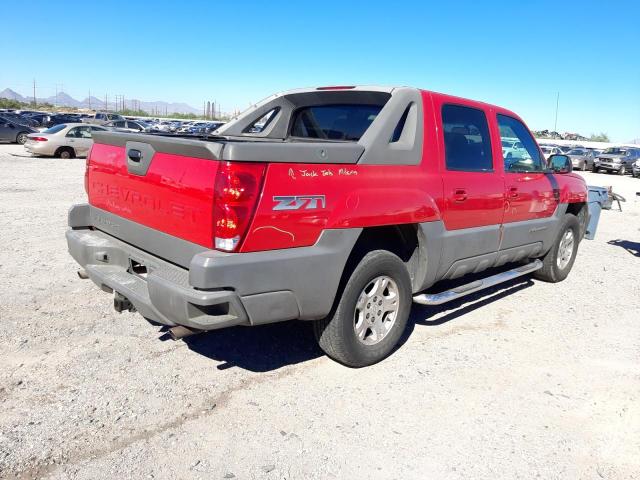 Photo 4 from auction – 2002 CHEVROLET AVALANCHE with VIN 3GNEK13T32G242900