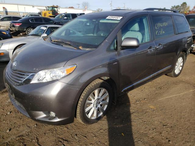 Photo 2 from auction – 2017 TOYOTA SIENNA XLE with VIN 5TDDZ3DC6HS180770