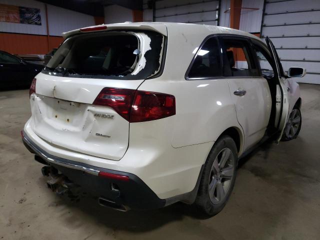 Photo 4 from auction – 2010 ACURA MDX TECHNO with VIN 2HNYD2H67AH003089