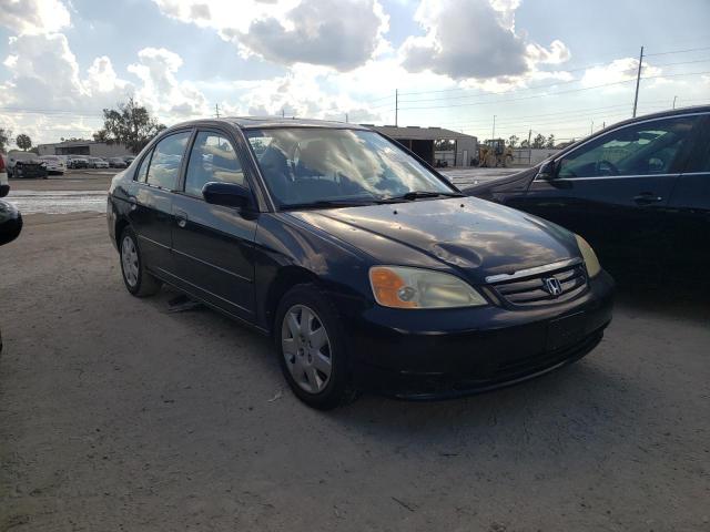 HONDA CIVIC EX 2001 with VIN 2HGES25741H619541 - Photo from auction