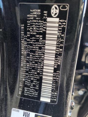 Photo 10 from auction – 2022 TOYOTA COROLLA LE with VIN 5YFEPMAE0NP360210