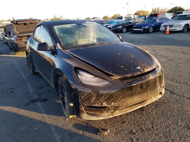 TESLA MODEL Y 2021 with VIN 5YJYGDEE0MF150367 - Photo from auction