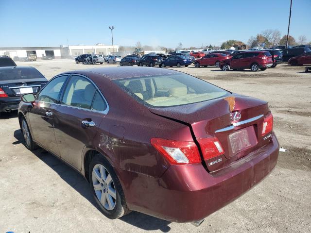 Photo 3 from auction – 2008 LEXUS ES 350 with VIN JTHBJ46G882249355