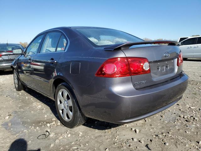 Photo 3 from auction – 2007 KIA OPTIMA with VIN KNAGE123X75158546