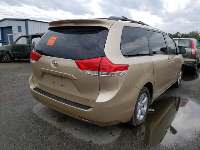 Photo 4 from auction – 2012 TOYOTA SIENNA LE with VIN 5TDKK3DC3CS241349