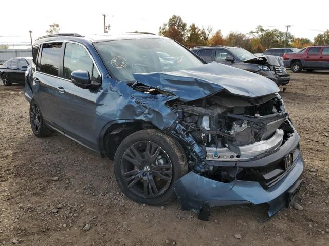 HONDA PILOT SE 2021 with VIN 5FNYF6H26MB048135 - Photo from auction