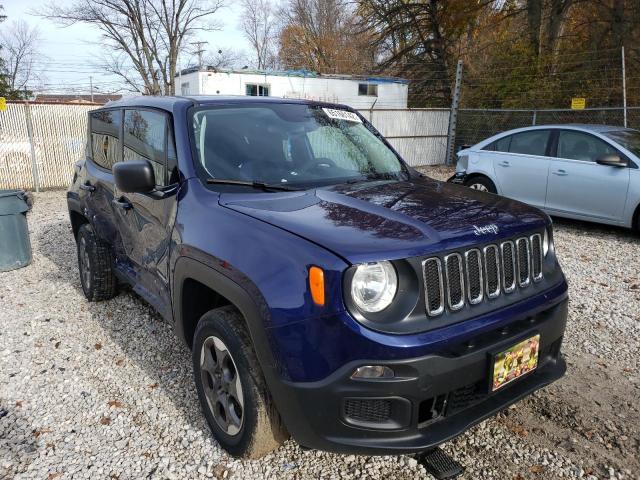 JEEP RENEGADE S 2016 with VIN ZACCJBAT0GPC71238 - Photo from auction