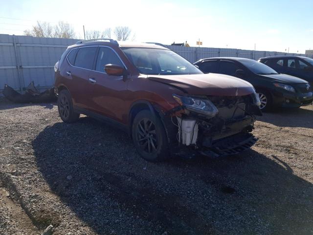 NISSAN ROGUE S 2016 with VIN 5N1AT2MT9GC782010 - Photo from auction