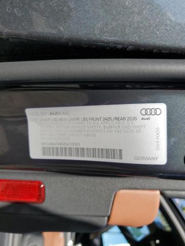 Photo 10 from auction – 2021 AUDI A4 PREMIUM with VIN WAUABAF48MN010053
