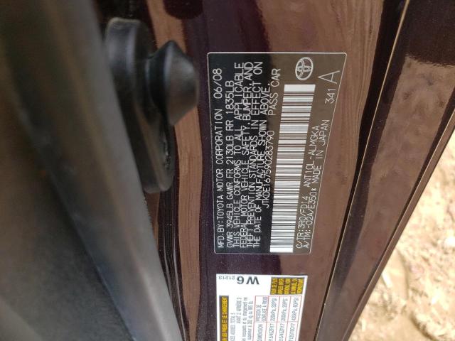 Photo 10 from auction – 2009 TOYOTA SCION TC with VIN JTKDE167590283790