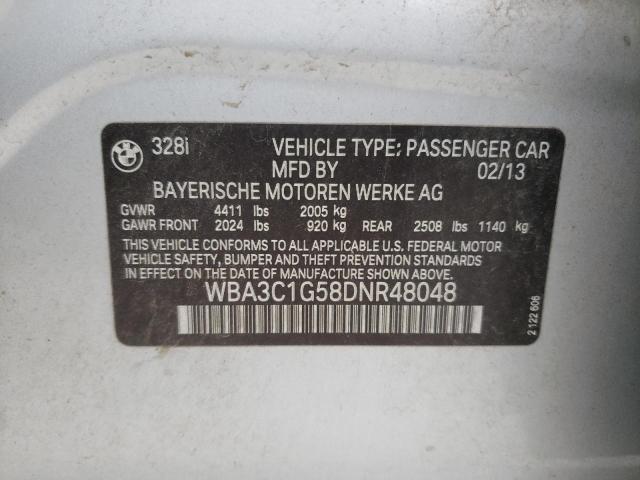 Photo 10 from auction – 2013 BMW 328 I SULE with VIN WBA3C1G58DNR48048