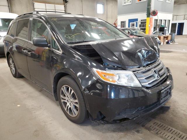 Photo 1 from auction – 2013 HONDA ODYSSEY EX with VIN 5FNRL5H63DB019878