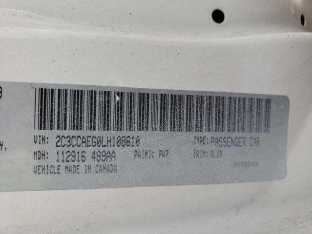 Photo 10 from auction – 2020 CHRYSLER 300 LIMITE with VIN 2C3CCAEG0LH108610