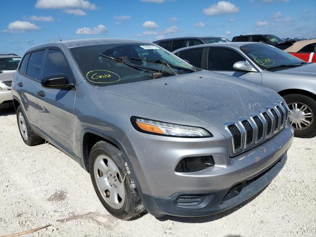 JEEP CHEROKEE S 2016 with VIN 1C4PJLAB8GW160373 - Photo from auction
