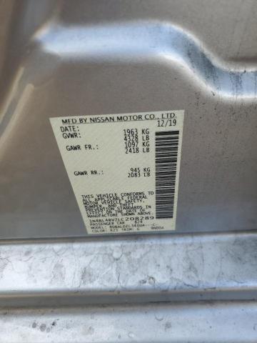 Photo 10 from auction – 2020 NISSAN ALTIMA S with VIN 1N4BL4BV2LC208289