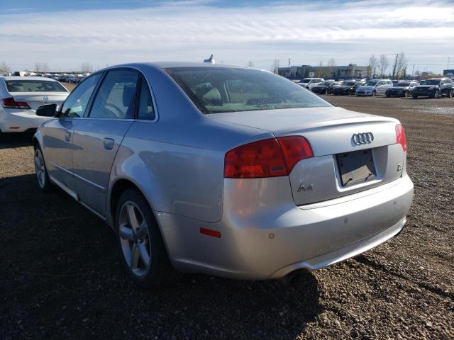 Photo 3 from auction – 2008 AUDI A4 3.2 QUA with VIN WAUDH68E18A052186