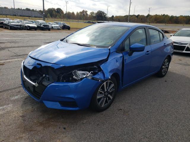 Photo 2 from auction – 2021 NISSAN VERSA SV with VIN 3N1CN8EV9ML886624
