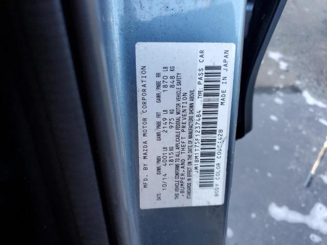 Photo 10 from auction – 2015 MAZDA 3 SV with VIN JM1BM1T75F1237484