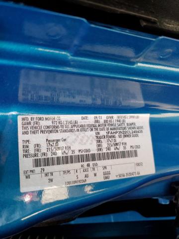 Photo 10 from auction – 2012 FORD FOCUS TITA with VIN 1FAHP3N22CL249435