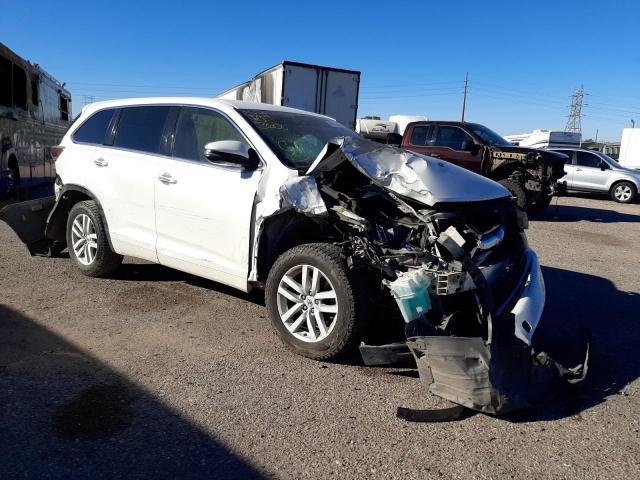 TOYOTA HIGHLANDER 2015 with VIN 5TDZKRFH3FS111442 - Photo from auction