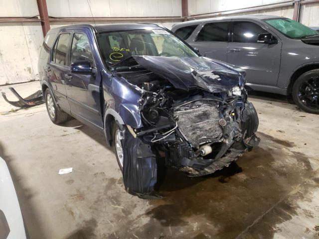 HONDA CR-V 2006 with VIN JHLRD78846C030952 - Photo from auction